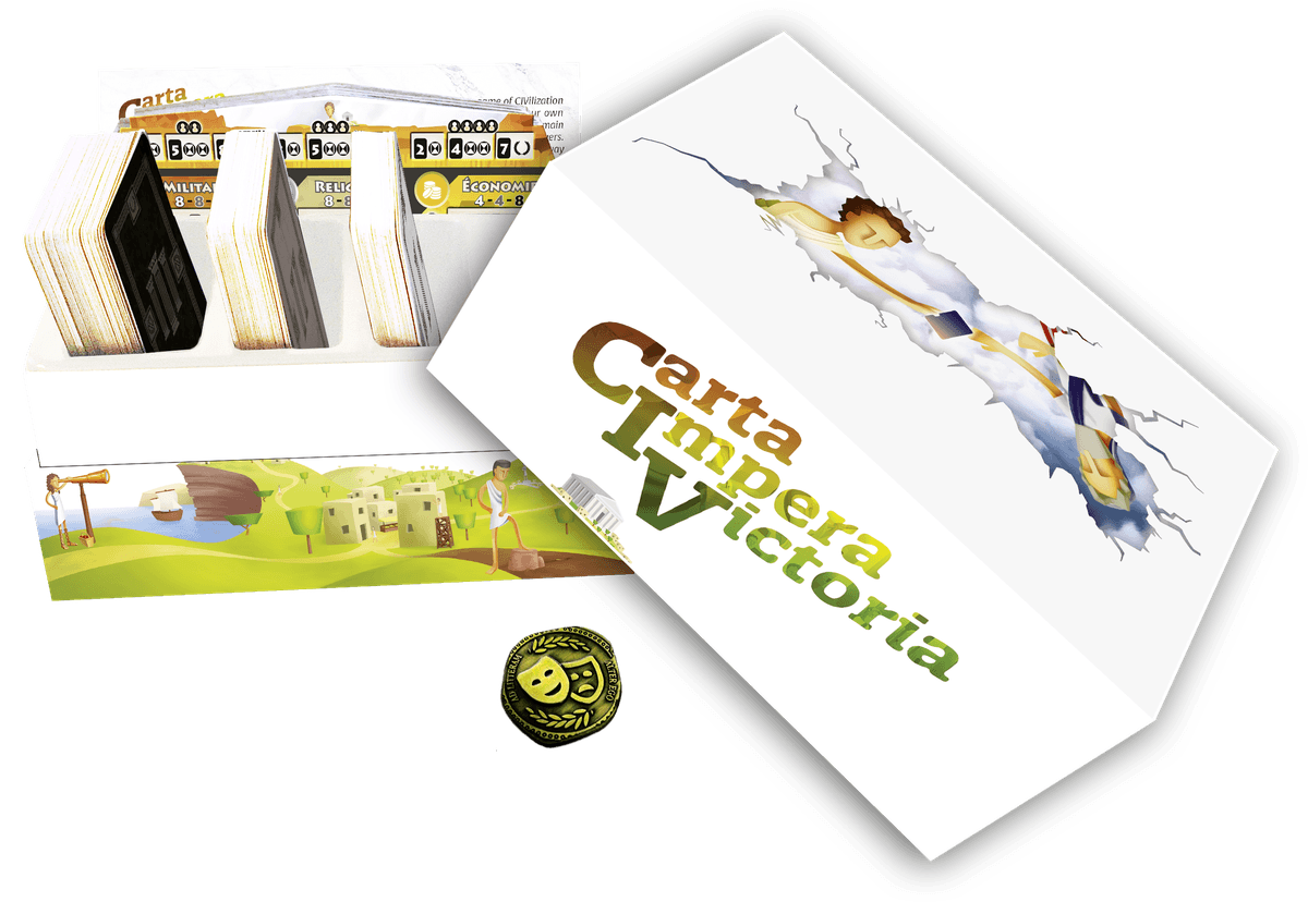 Настільна гра Карта Імпера Вікторія (CIV. Carta Impera Victoria), бренду Ігромаг, для 2-4 гравців, час гри < 30хв. - 6 - KUBIX 