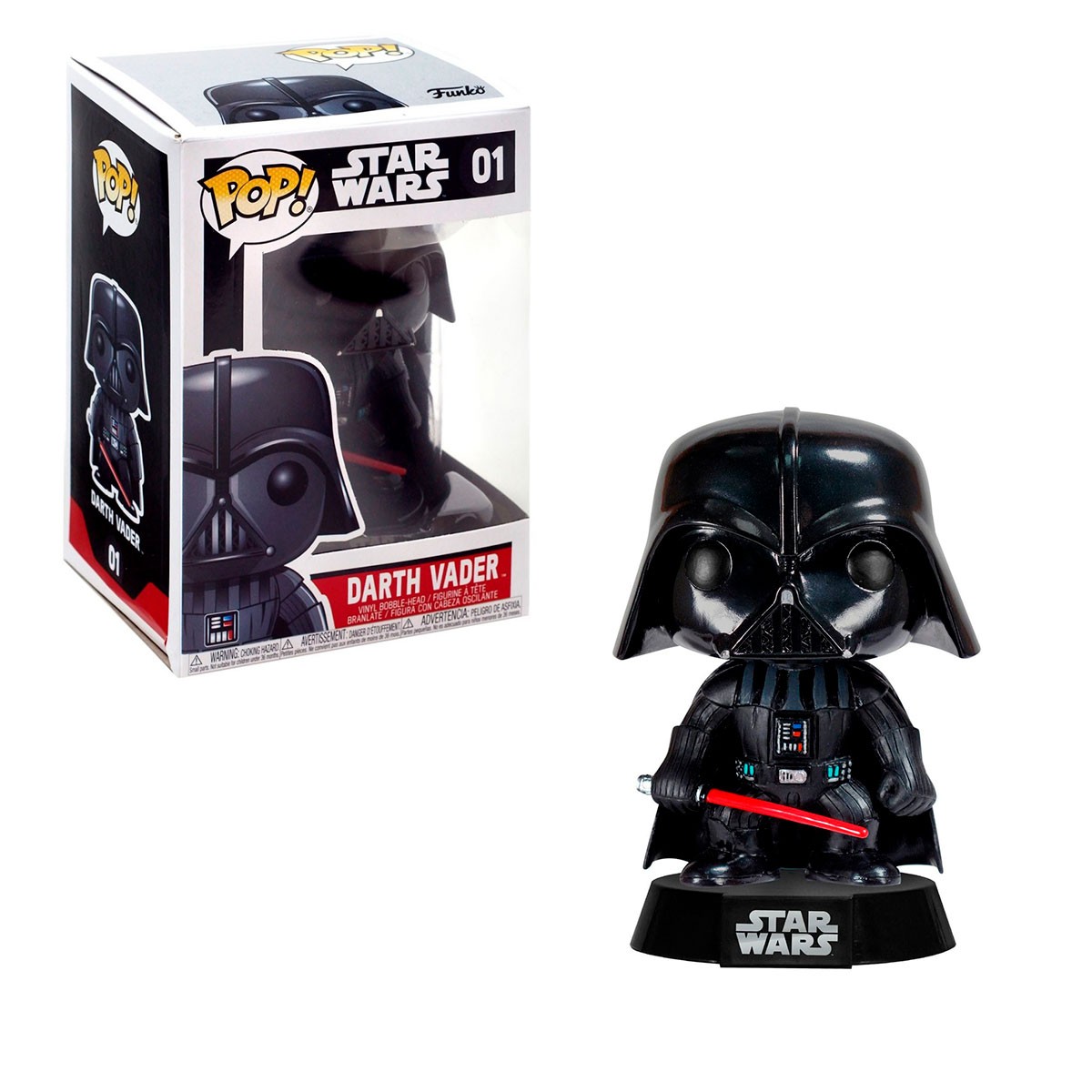 Ігрова Фігурка Funko Pop! Дарт Вейдер (Darth Vader) Star Wars: A New Hope: #, бренду Funko - 3 - KUBIX 