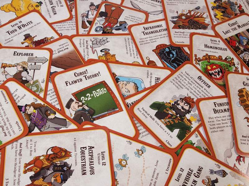 Настольная игра Манчкин Стимпанк (Munchkin Steampunk), бренду Третья Планета, для 3-6 гравців, час гри < 60мин. - 5 - KUBIX 