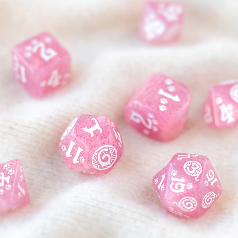 Набор кубиков Cats Modern Dice Set: Daisy - 4 - KUBIX 