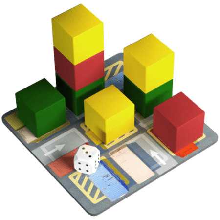 Настільна гра Докер (Docker), бренду Feelindigo, для 2-4 гравців, час гри < 30хв. - 2 - KUBIX 