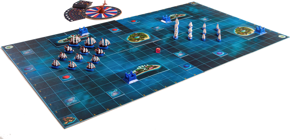 Настольная игра Адмирал (Admiral), бренду Bombat Game, для 2-6 гравців, час гри > 60мин. - 6 - KUBIX 