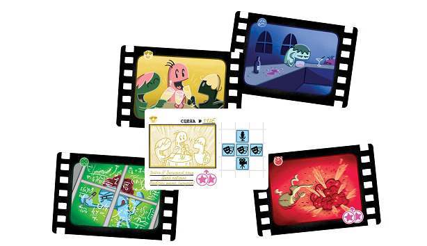 Настільна гра Камера! Мотор! Гра про Кіновиробництво (Roll Camera!: The Filmmaking Board Game), бренду Lord of Boards, для 1-4 гравців, час гри < 60хв. - 6 - KUBIX