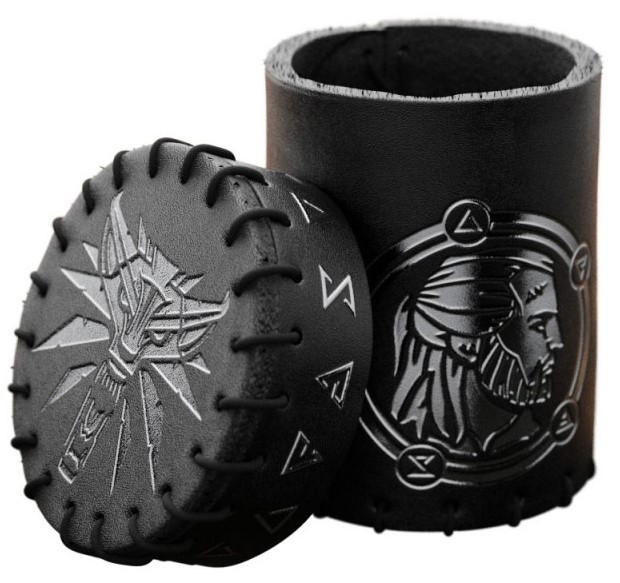 Стакан для кубиків The Witcher Dice Cup. Geralt - Sword of Destiny, бренду Q-Workshop - KUBIX