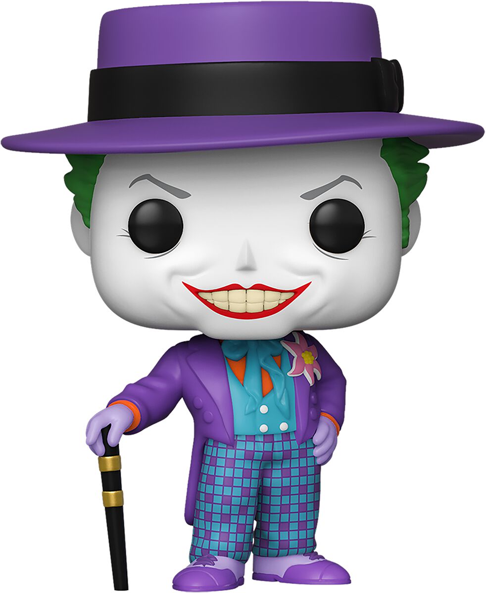 Игровая фигурка FUNKO POP! Джокер (The Joker with Hat) DC Heroes. Batman 1989 #337, бренду Funko - KUBIX