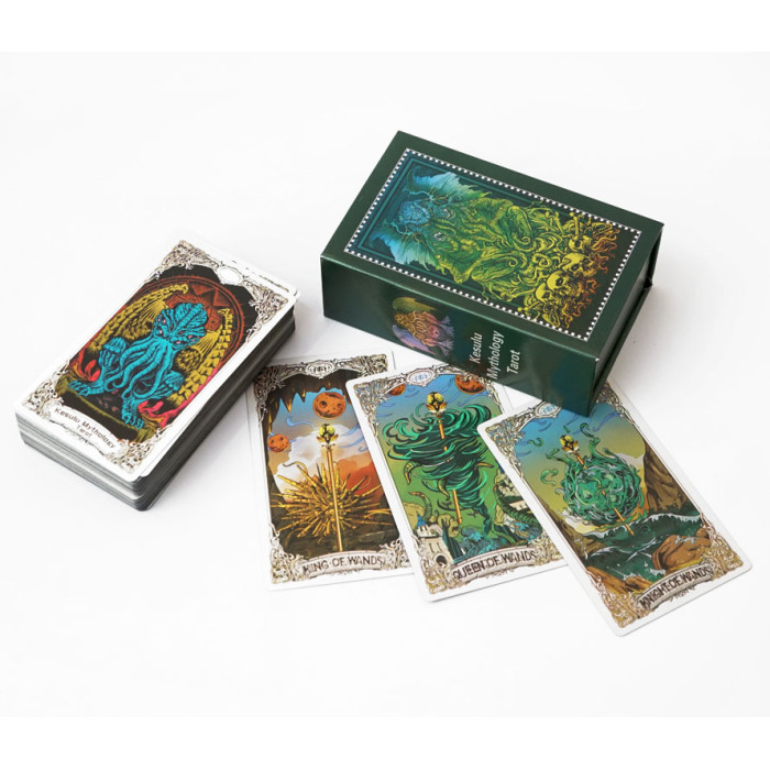 Карти ТАРО Ктулху Владики Злих Духів (Кольорова колода) (TAROT Cthulhu Lord of Evil Spirits (Colored Deck)) - 3 - KUBIX 