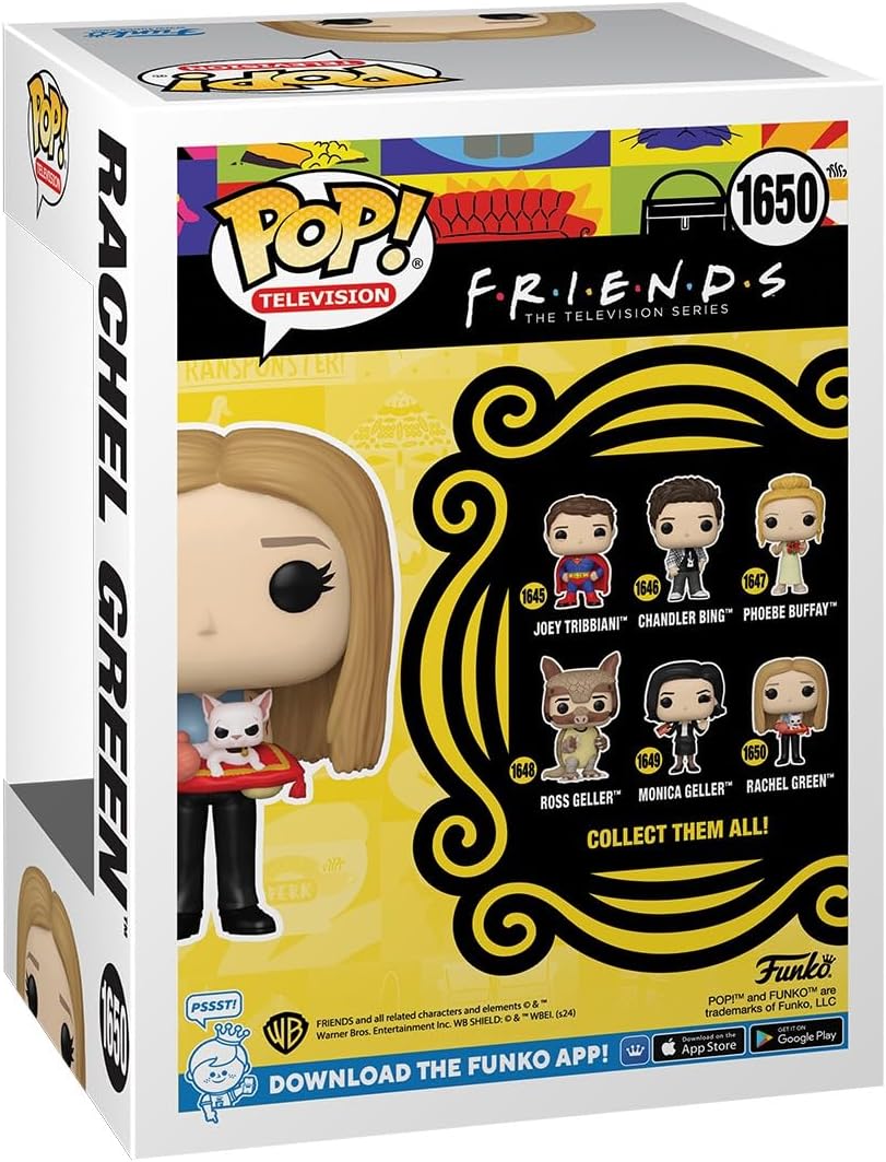 Игровая фигурка FUNKO POP! Рейчел Грин (Rachel Green) TV: Friends #1650, бренду Funko - 3 - KUBIX 