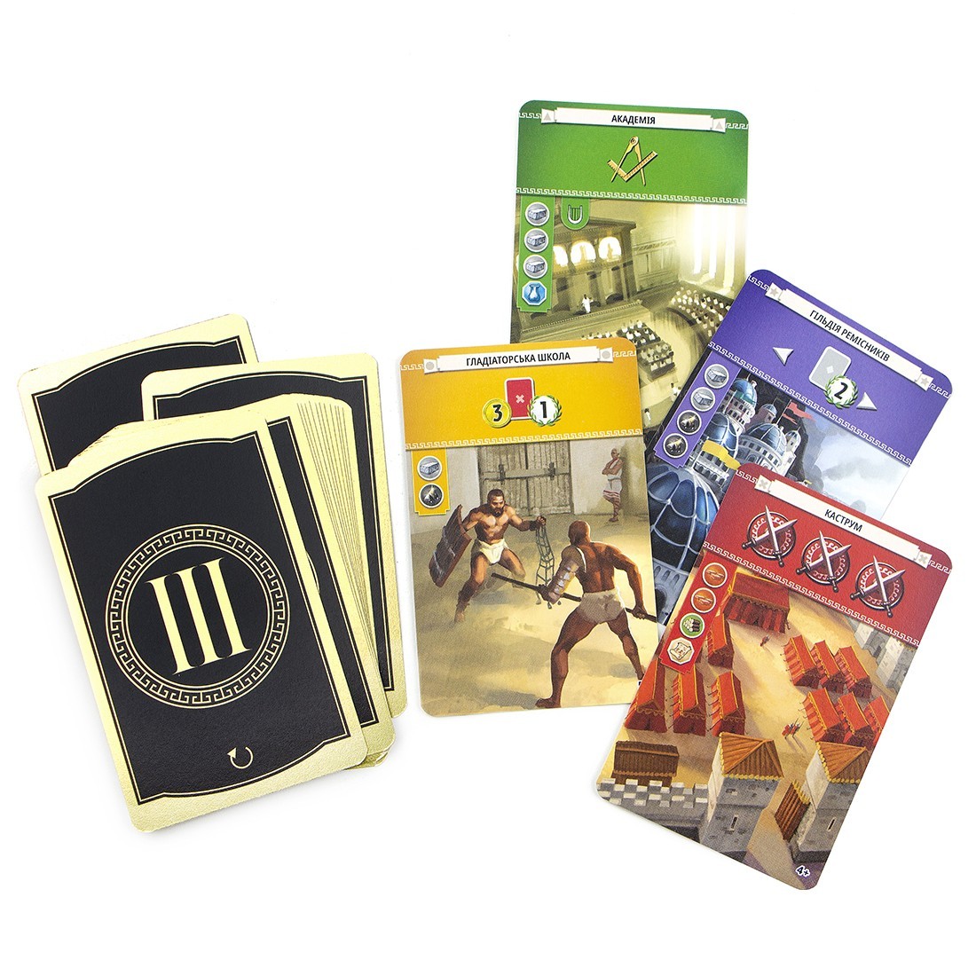 Настільна гра 7 Чудес 2 видання (7 Wonders (2nd Edition)), бренду Ігромаг, для 3-7 гравців, час гри < 30хв. - 6 - KUBIX 
