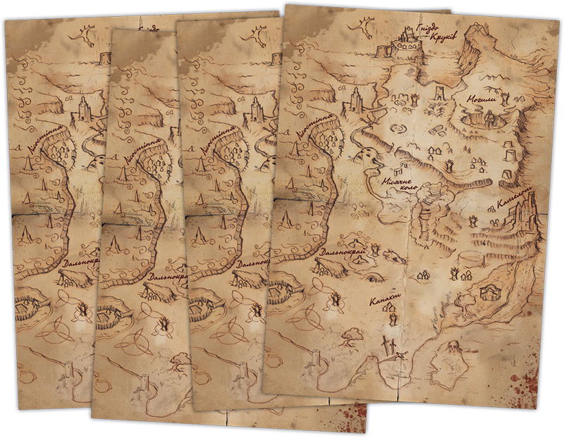 Настільна гар Спаплюжений Грааль. Падіння Авалону (Tainted Grail: The Fall of Avalon), бренду Kilogames, для 1-4 гравців, час гри > 60хв. - 21 - KUBIX 