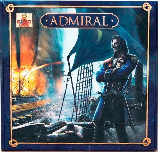 Настільна гра Адмірал (Admiral), бренду Bombat Game, для 2-6 гравців, час гри > 60хв. - KUBIX