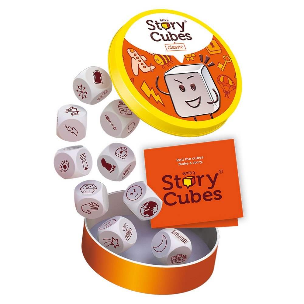 Настольная игра Кубики История Рори: Классические (Rory's Story Cubes), бренду Asmodee, для 1-12 гравців, час гри < 30мин. - 2 - KUBIX 