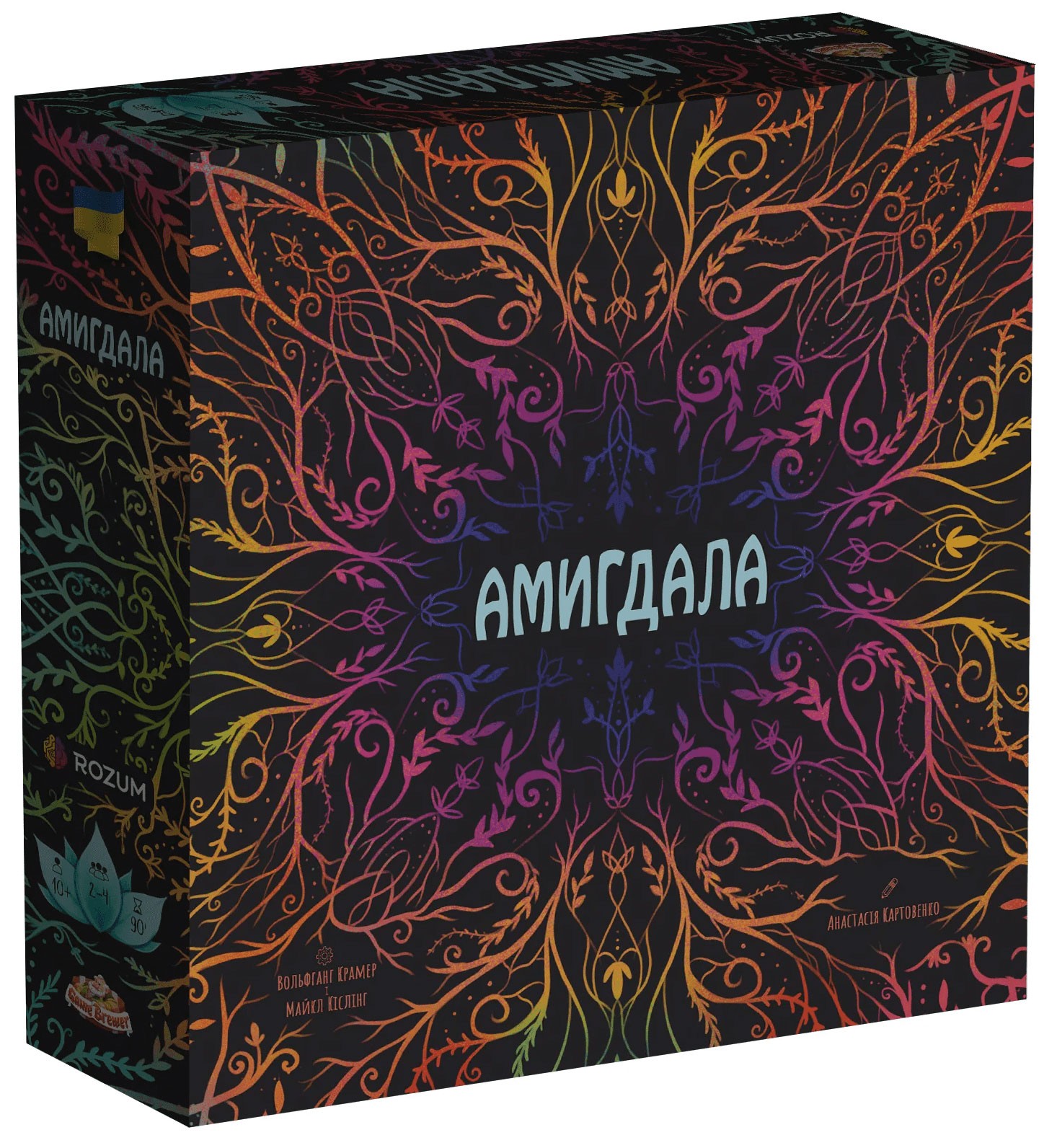 Настольная игра Амигдала (Amygdala), бренду Rozum, для 2-4 гравців, час гри < 60мин. - KUBIX