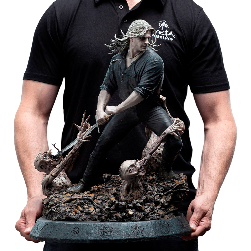 Статуетка Геральта. Відьмак (WITCHER Geralt the White Wolf Limited Edition) - 10 - KUBIX 