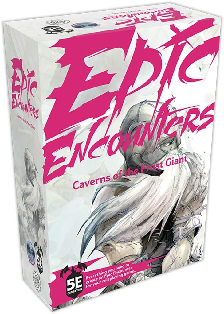 Настольная игра Epic Encounters: Caverns of the Frost Giant (EN), бренду Steamforged Games Ltd. - KUBIX