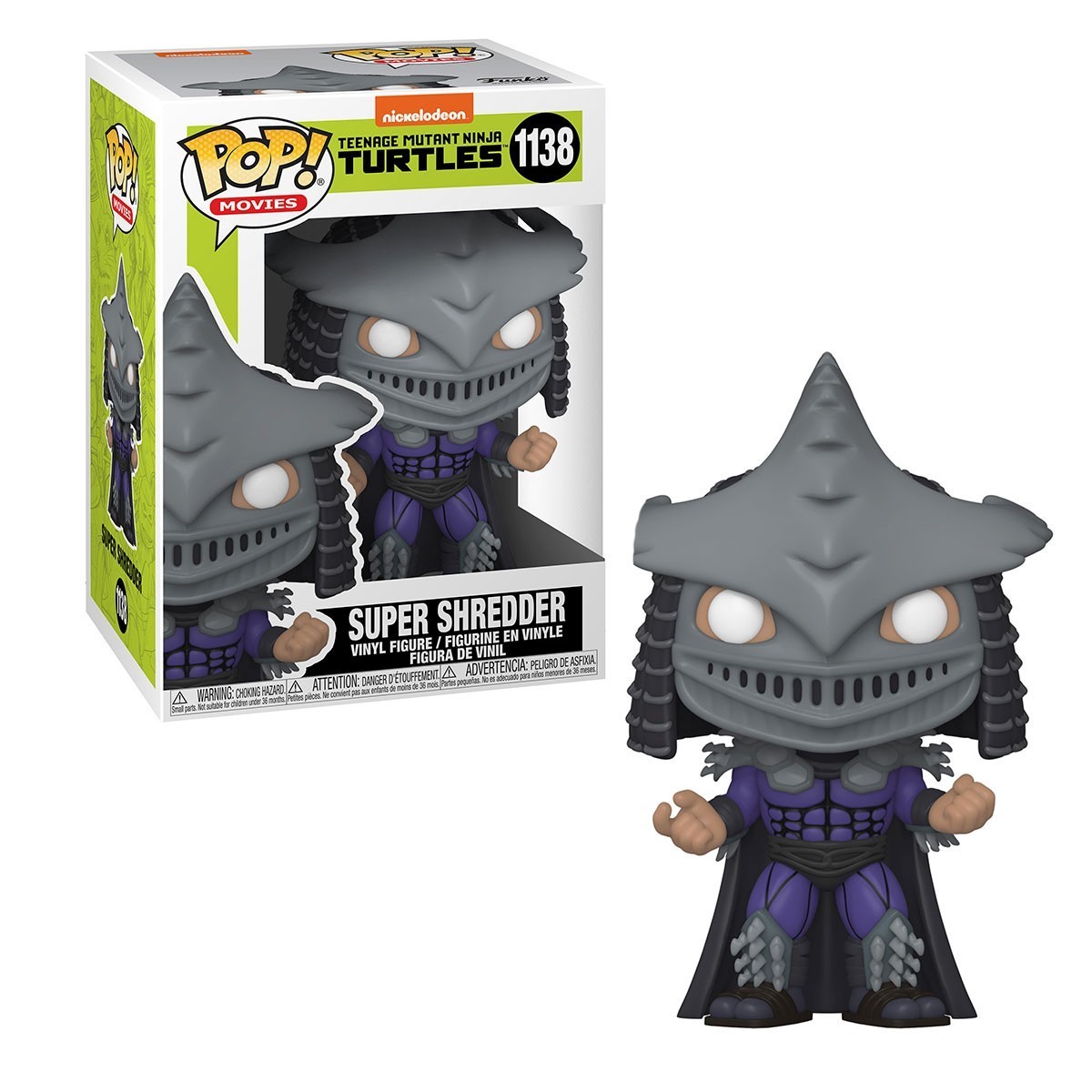 Игровая фигурка FUNKO POP! СУПЕР ШРЕДДЕР (Super Shredder) TMT #1138, бренду Funko - 2 - KUBIX 