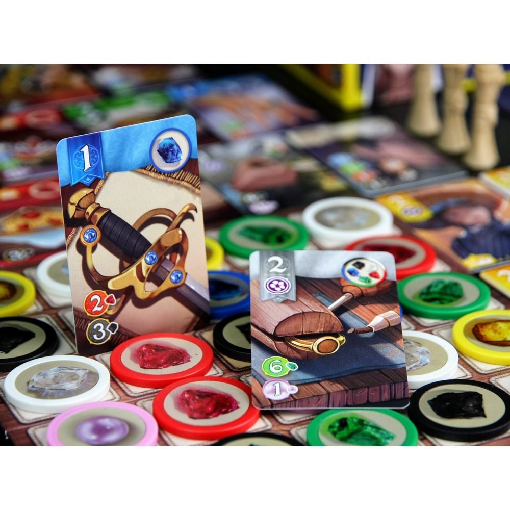 Настольная игра Роскошь. Дуэль (Splendor Duel), бренду Бельвиль, для 2-2 гравців, час гри < 30мин. - 3 - KUBIX 