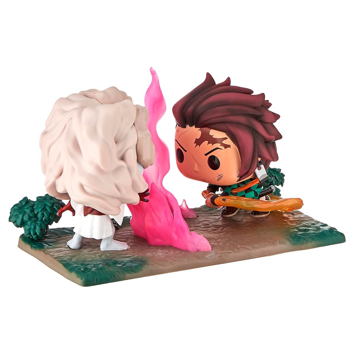 Ігрова фігурка FUNKO POP! ТАНДЗІРО ПРОТИ РУЇ (Tanjiro vs Rui) Demon Slayer: #1034, бренду Funko - 3 - KUBIX 