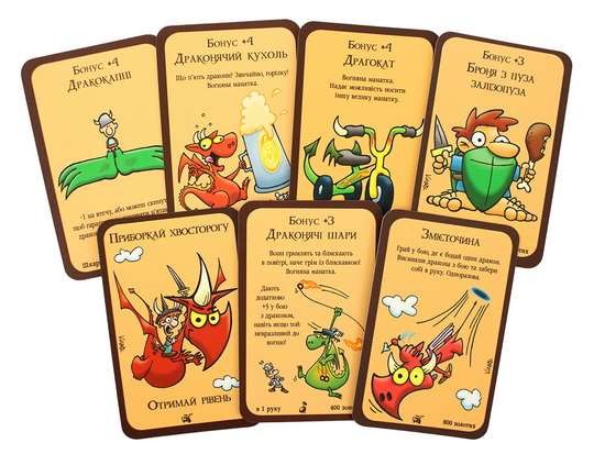 Настільна гра Манчкін Дракони (Munchkin Dragons), бренду Третя Планета, для 2-6 гравців, час гри < 60хв. - 2 - KUBIX