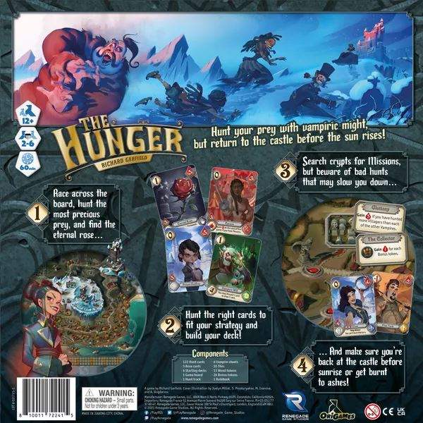 Настільна гра Голод (The Hunger), бренду Games 7Days, для 2-6 гравців, час гри > 60хв. - 2 - KUBIX 