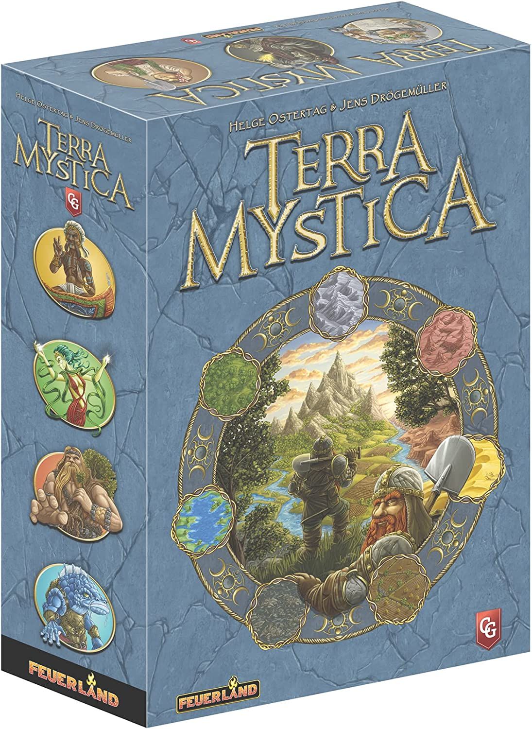 Настольная игра Terra Mystica (Терра Мистика) (DE), для 2-5 гравців, час гри > 60мин. - KUBIX