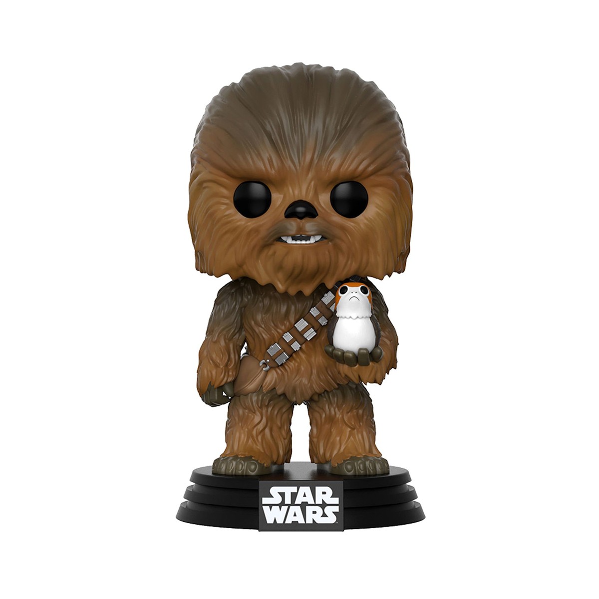 Ігрова Фігурка Funko Pop! Чубакка (Chewbacca) Star Wars: The Last Jedi: #195, бренду Funko - KUBIX