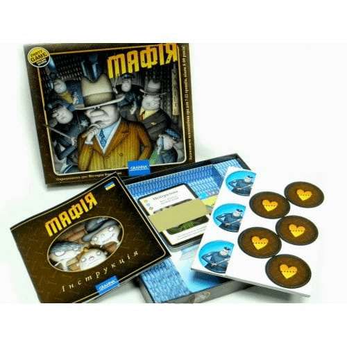 Настольная игра Мафия (Mafia), бренду Granna, для 7-12 гравців, час гри < 30мин. - 2 - KUBIX 