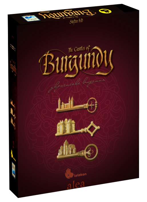 Настольная игра Замки Бургундии (The Castles of Burgundy), бренду Lelekan, для 1-4 гравців, час гри > 60мин. - KUBIX
