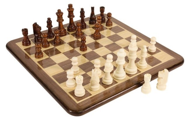Шахматы деревянные Делюкс (Chess Jeu D'echecs Schaakspel), бренду Бельвиль, для 2-2 гравців, час гри < 30мин. - 2 - KUBIX 