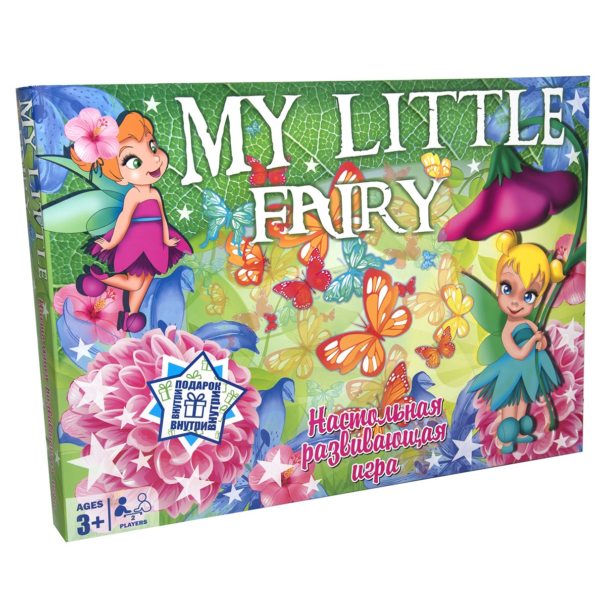Настольная игра Моя маленькая фея (My little fairy) (RU), бренду Strateg, для 2-4 гравців, час гри < 30мин. - KUBIX
