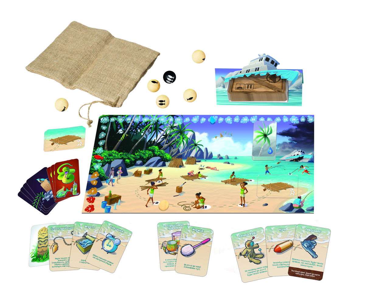 Настольная игра Адский остров (Hellapagos), бренду Woodcat, для 3-12 гравців, час гри < 30мин. - 3 - KUBIX 