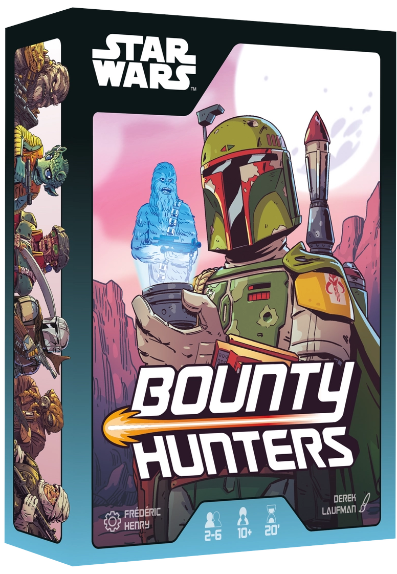 Настільна гра Зоряні війни. Мисливці за головами (Star Wars: Bounty Hunters), бренду Geekach Games, для 2-6 гравців, час гри < 30хв. - KUBIX