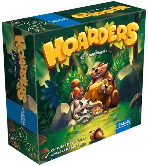 Настільна гра День бобра (Hoarders), бренду Granna, для 3-6 гравців, час гри < 30хв. - KUBIX