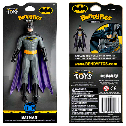 Фигурка Бэтмен (DC COMICS Batman Mini Bendyfig) - 2 - KUBIX