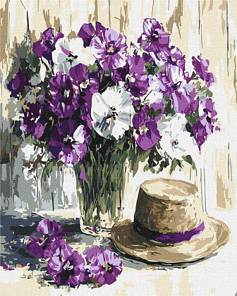 Картина по номерам Цветочный натюрморт (40х50 см), бренду Идейка - KUBIX