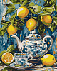 Картина по номерам Лимони та кераміка (40х50 см)