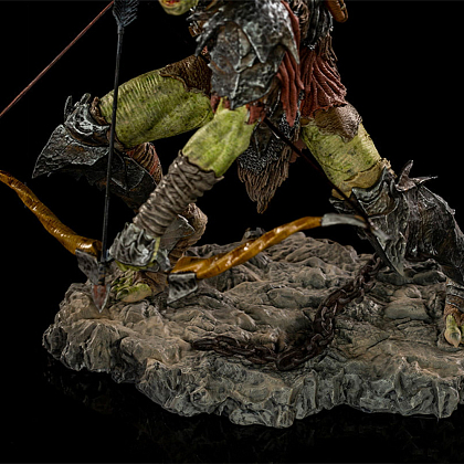 Статуетка Орк-лучник. Володар перснів (LORD OF THE RINGS Archer Orc Art Scale 1/10) - 8 - KUBIX