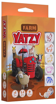 Яцзи. Ферма (Farm Yatzy), бренду Smart Games, для 2-12 гравців, час гри < 30хв. - KUBIX