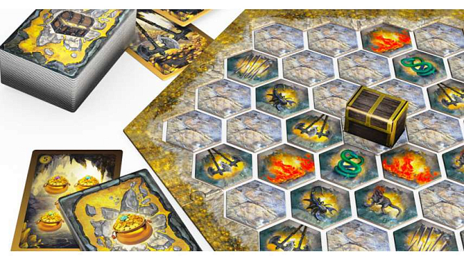 Настольная игра Пещера сокровищ, бренду Bombat Game, для 2-4 гравців, час гри < 30мин. - 3 - KUBIX