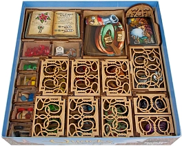 Настільна гра Пройдисвіти Кведлінбурга: комплект кольорових мішечків (Organizer for boardgame The Quacks of Quedlinburg)