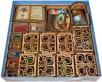 Мошенники Кведлінбурга: комплект цветных мешочков (Organizer for boardgame The Quacks of Quedlinburg) - KUBIX Мошенники Кведлінбурга: комплект цветных мешочков (Organizer for boardgame The Quacks of Quedlinburg)