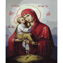 Картина по номерам Почаевская Икона (40х50 см)