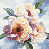 Картина по номерам Красота пиона (40х40 см)