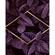 Миниатюра товара Картина по номерам Фиолетовые листья (40х50 см) - 1