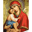 Мініатюра товару Картина за номерами Донська ікона Божої Матері (30х40 см) - 1