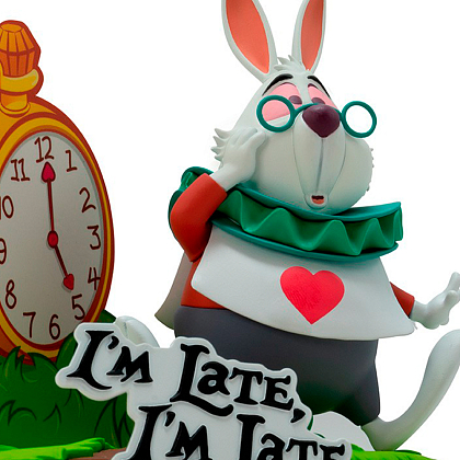 Фігурка White Rabbit. DISNEY. Alice in Wonderland (Аліса Білий кролик) - 8 - KUBIX