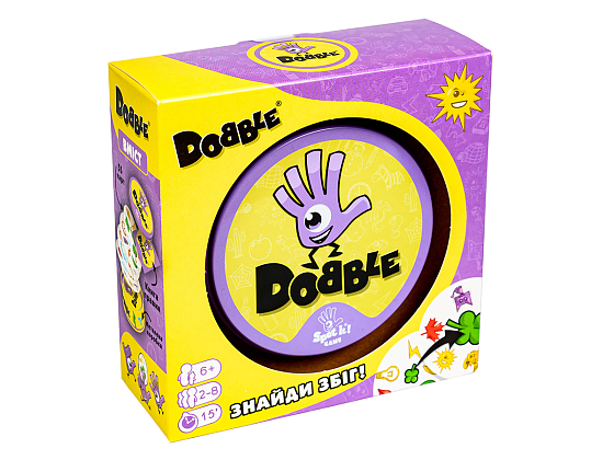 Настільна гра Dobble (Доббл), бренду Ігромаг, для 2-8 гравців, час гри < 30хв. - 6 - KUBIX