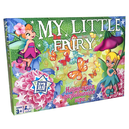 Настільна гра Моя маленька фея (My little fairy) (RU), бренду Strateg, для 2-4 гравців, час гри < 30хв. - KUBIX
