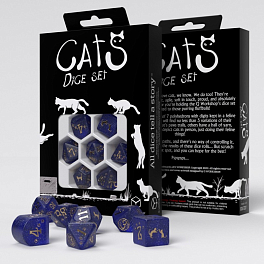 Набір кубиків Cats Modern Dice Set: Meowster