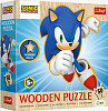 Деревянный пазл Счастливый Соник (50)