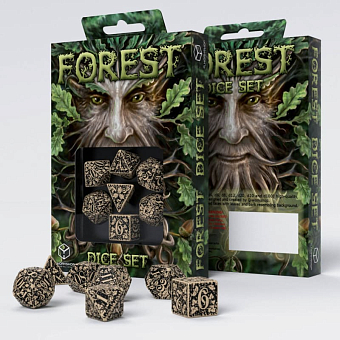 Набор кубиков Forest Dice Set: Savannah (7 шт.)